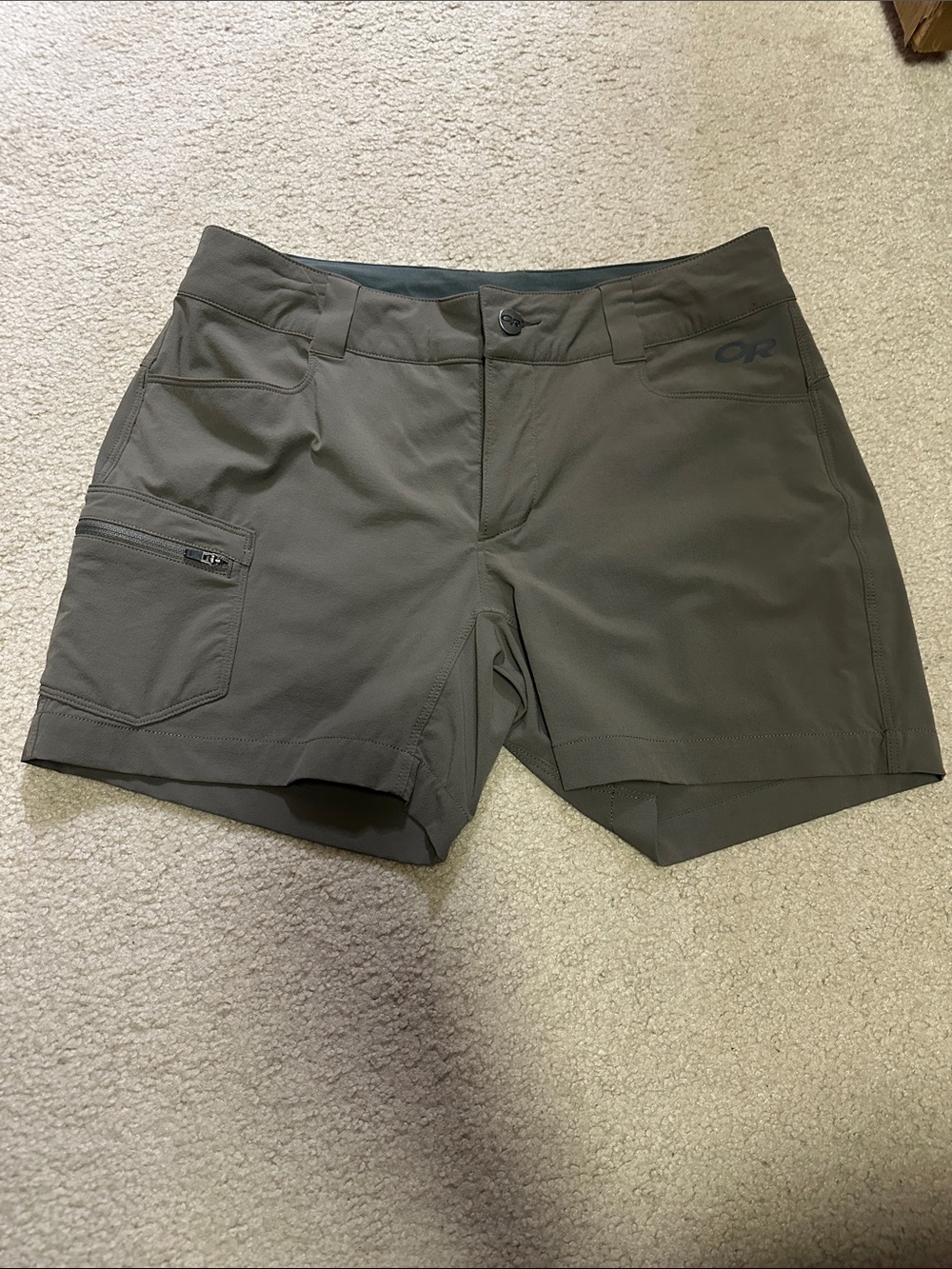 Outdoor Research Women's Brown Lightweight Hiking Shorts